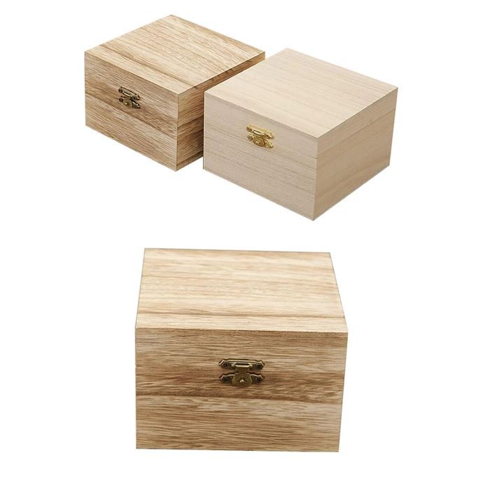 Solid Wood Paulownia Box