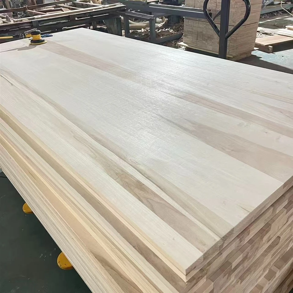 Kiln Dried Solid Poplar Wood Panel high quality